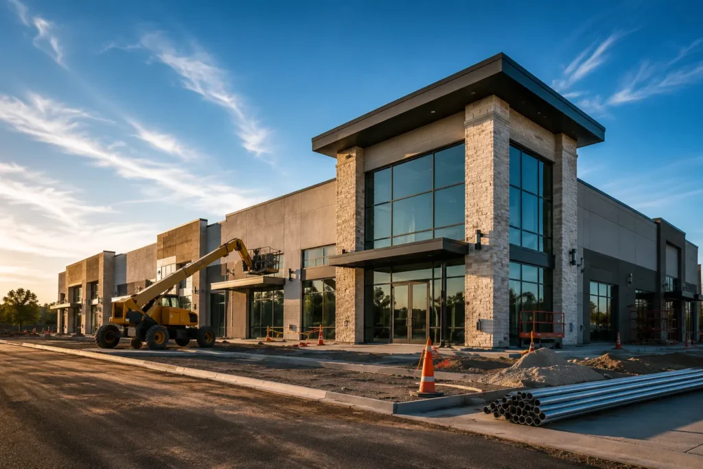Commercial construction contractor in Mesa AZ for office and business projects.