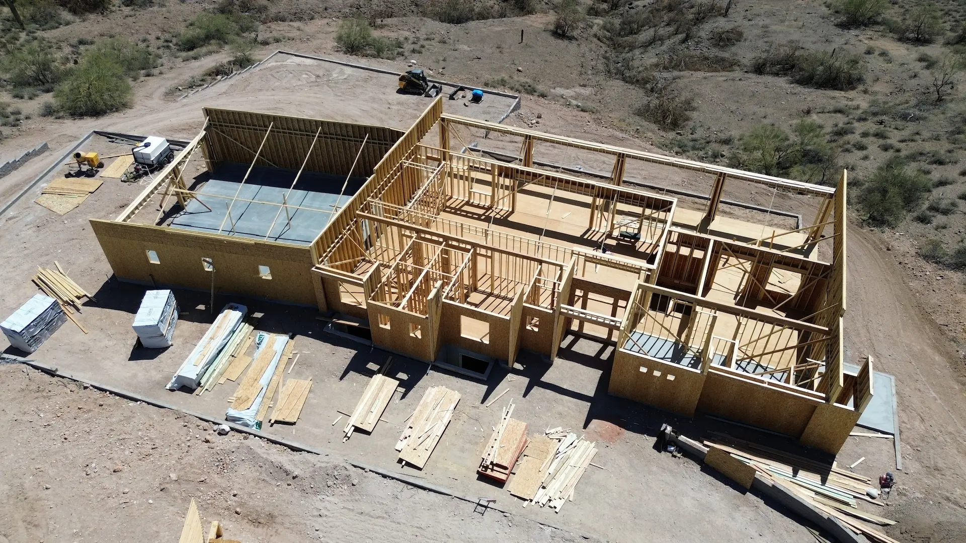 Custom home builder project completed by Cowboy's General Construction LLC in Mesa, Arizona.